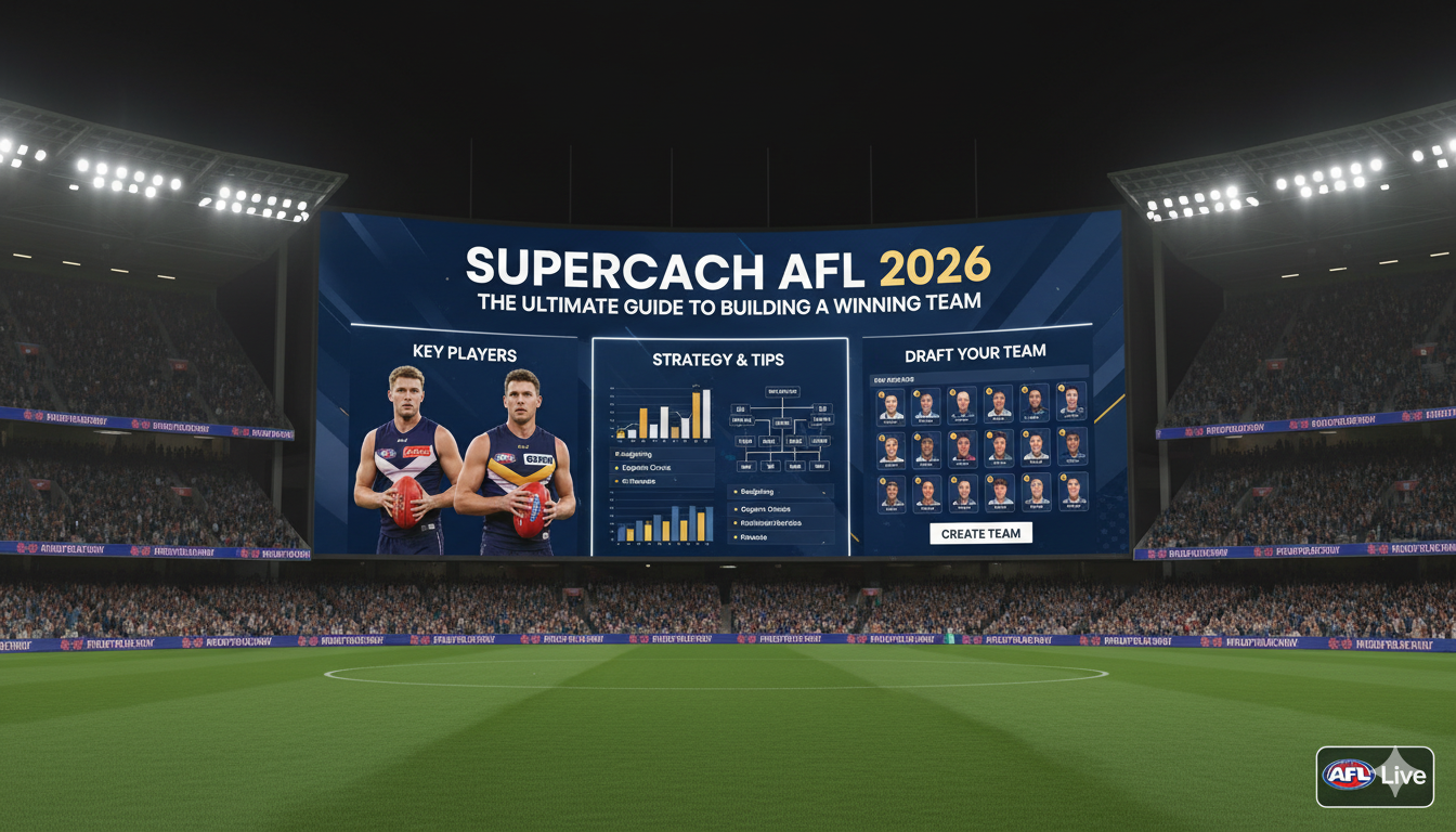 SuperCoach AFL 2026: The Ultimate Guide to Building a Winning Team