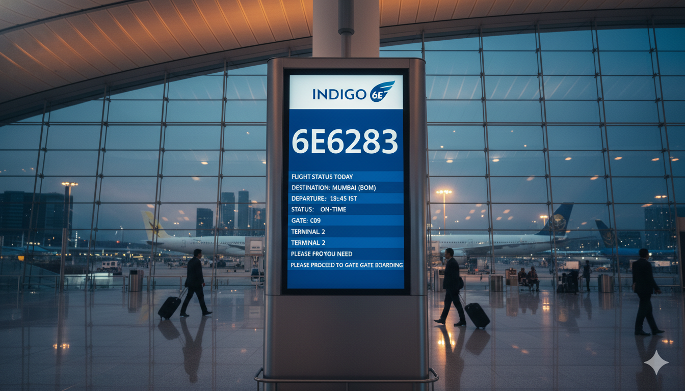Flight 6E 6283: Your Complete Guide to Indigo’s Bengaluru to Mumbai Route