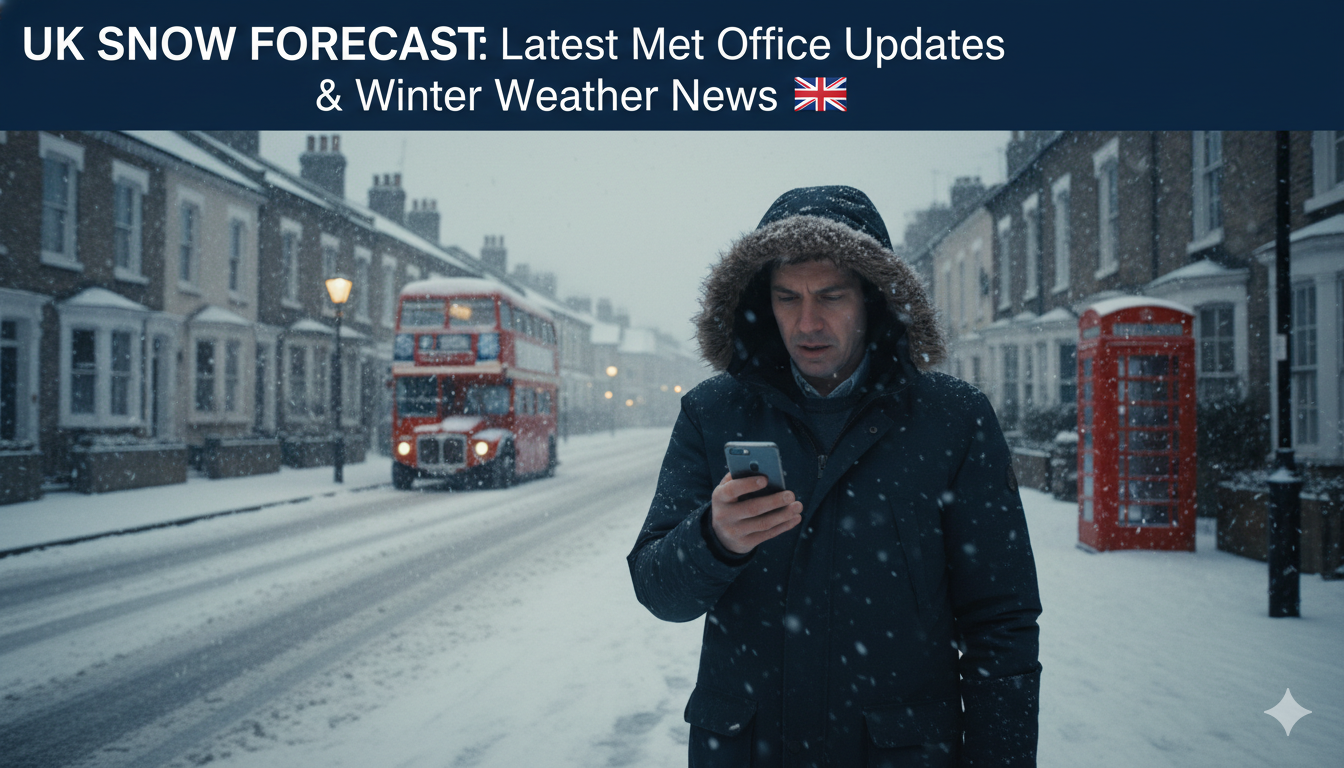UK Snow Forecast: Latest Met Office Updates & Winter Weather News