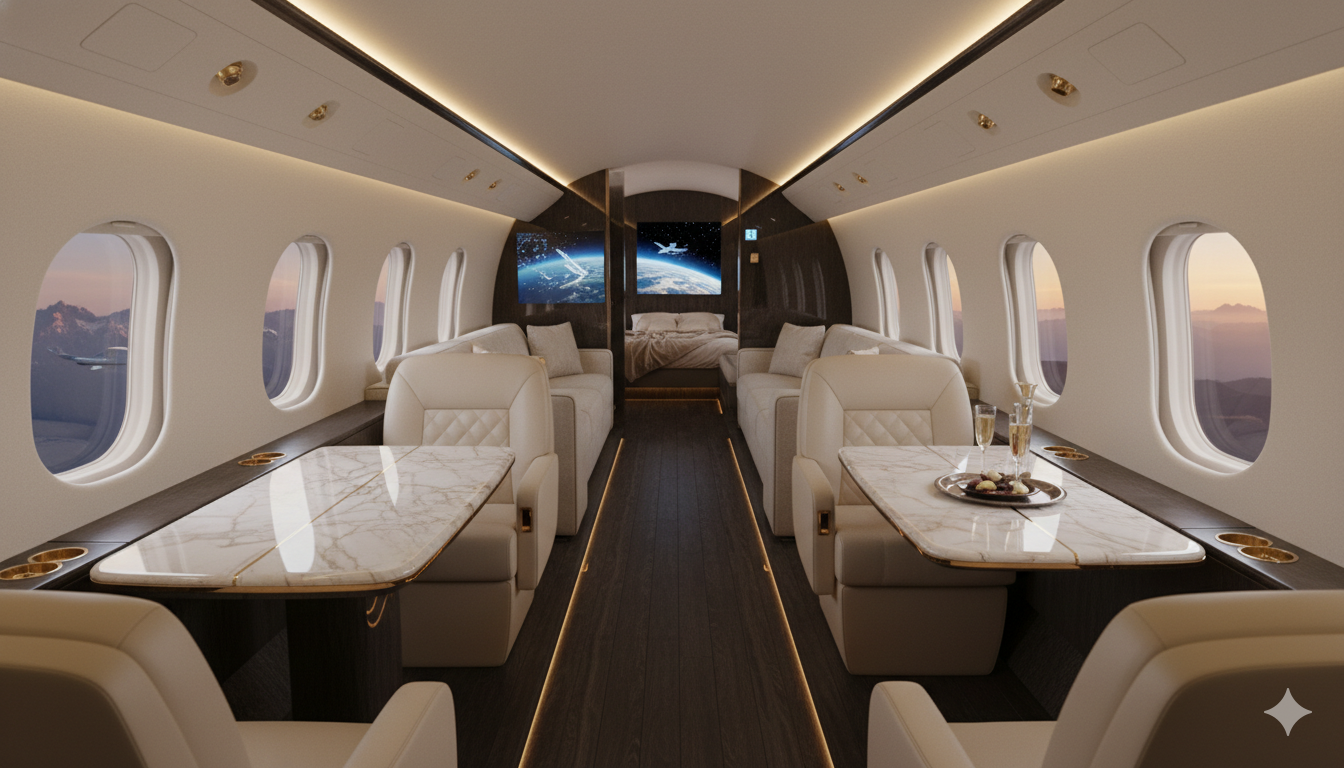 private jets used by celebrities