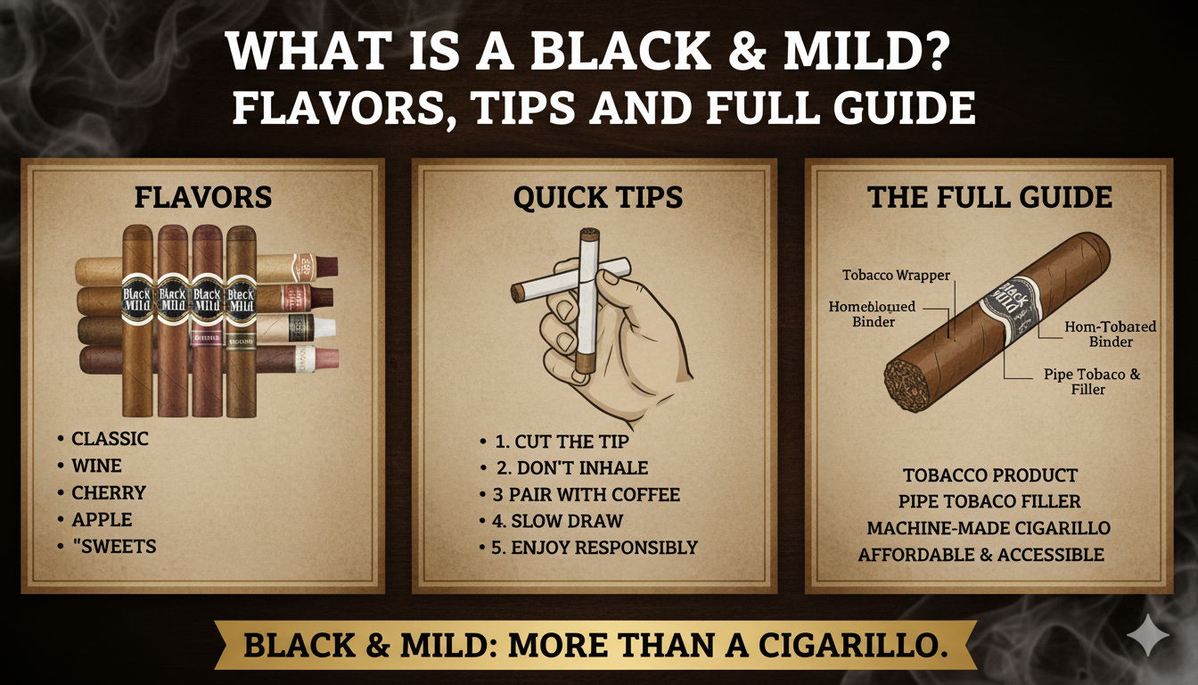 What is a Black and Mild? Flavors, Tips, and Full Guide
