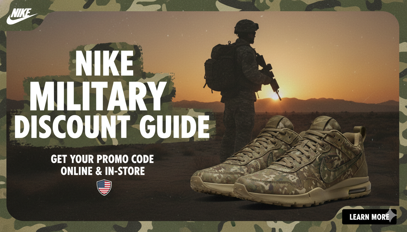 Nike Military Discount Guide: Get Your Promo Code Online & In-Store