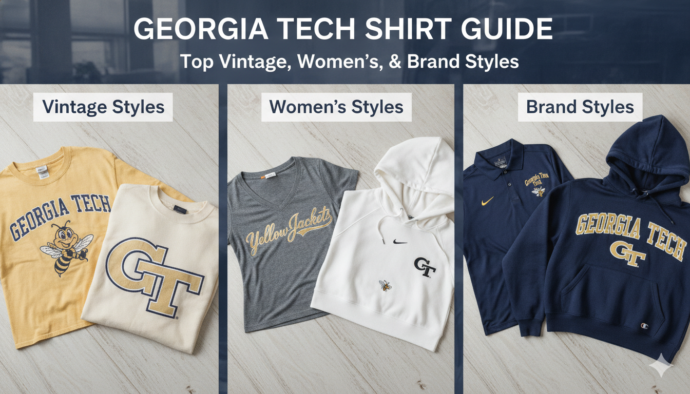 Georgia Tech Shirt Guide: Top Vintage, Women’s, & Brand Styles